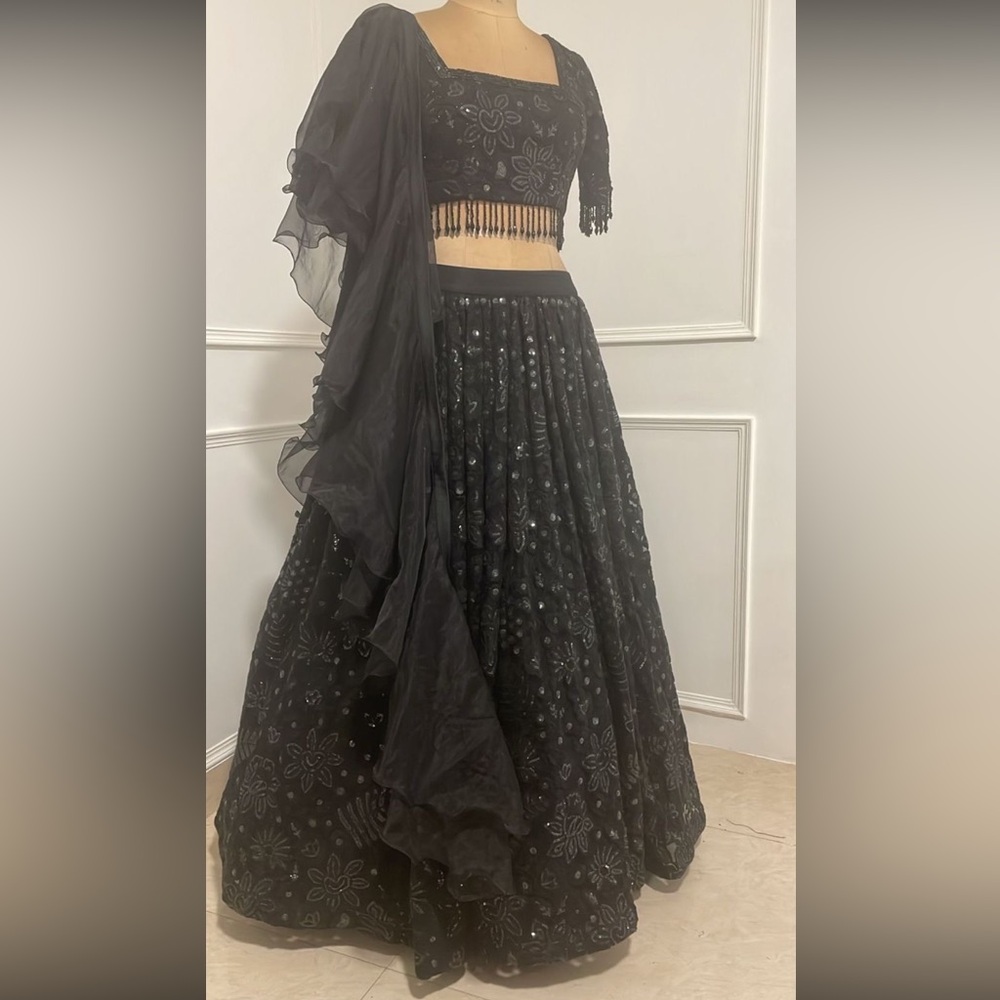 Black Lehenga / Indian Outfit